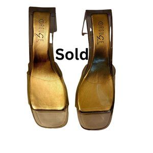 Rouge Helium Nude Heeled Sandals